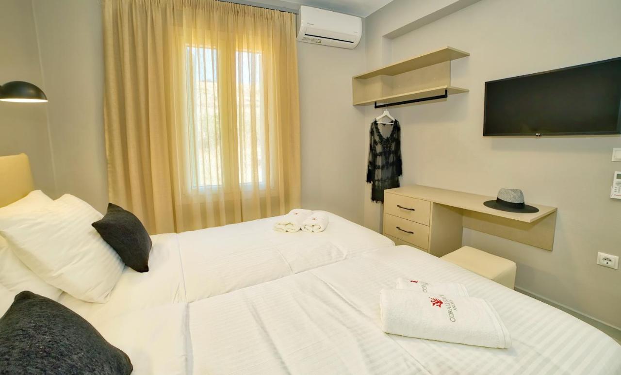 Corali Suites Andros 바트시 객실 사진