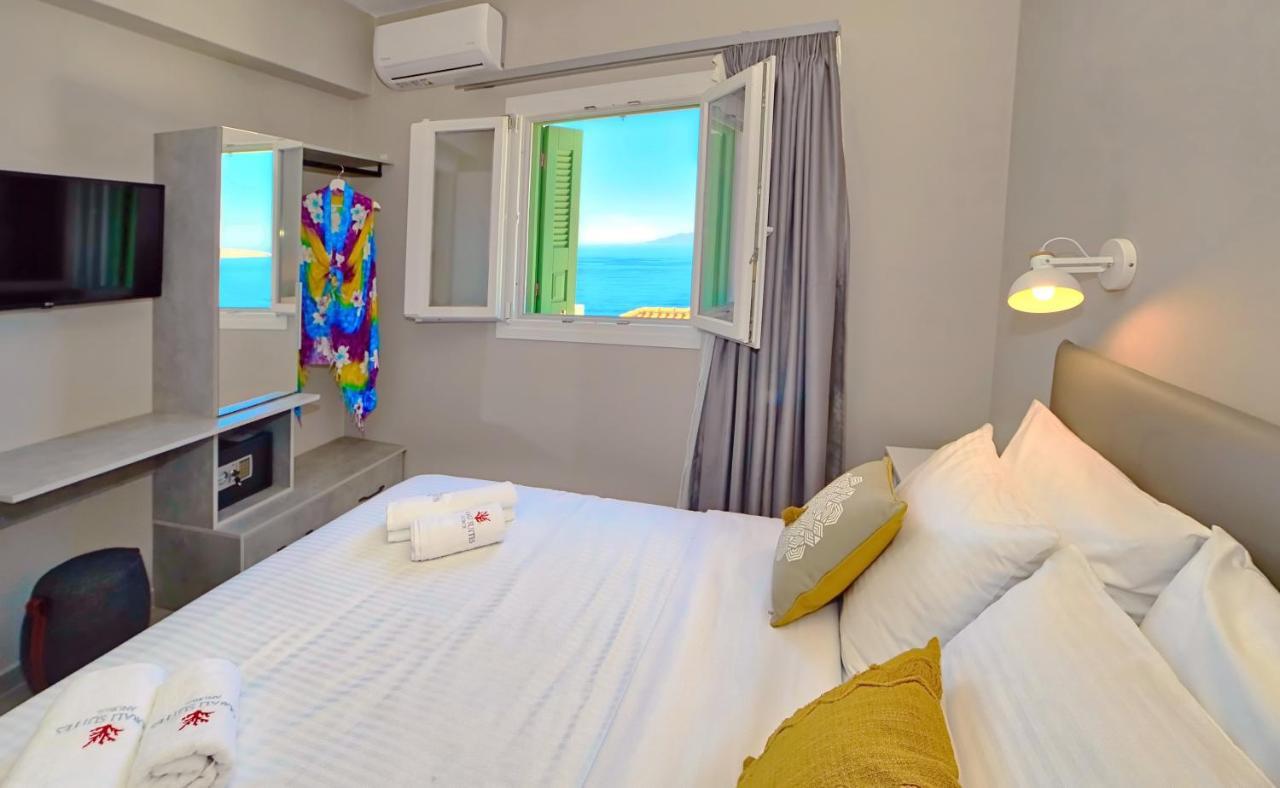 Corali Suites Andros 바트시 객실 사진